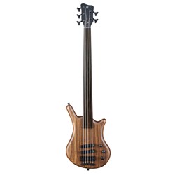 Warwick Teambuilt Thumb BO 5-String Fretless Natural Transparent Satin Black Hardware